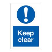 Keep Clear Sign